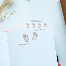 Load image into Gallery viewer, Energy Drink Bear Sticker Sheet A0030
