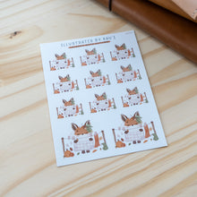 Load image into Gallery viewer, Laundry with Autumn Sticker Sheet A0037
