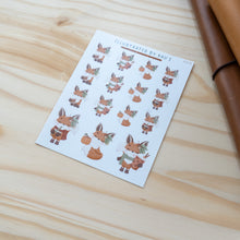 Load image into Gallery viewer, Pumpkin Spice Drinks Autumn Sticker Sheet A0038
