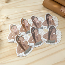Load image into Gallery viewer, Hustle For That Muscle Girlie Matte Vinyl Sticker Die Cut DCS0003
