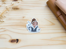 Load image into Gallery viewer, The Sweetest Revenge Is Self Growth Girlie Matte Vinyl Sticker Die Cut DCS0010
