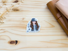 Load image into Gallery viewer, Be The Game Changer Girlie Matte Vinyl Sticker Die Cut DCS0011
