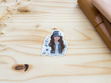 Load image into Gallery viewer, Be The Game Changer Girlie Matte Vinyl Sticker Die Cut DCS0011
