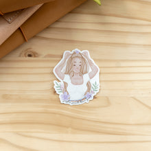 Load image into Gallery viewer, Just A Small Town Girl Girlie Matte Vinyl Sticker Die Cut DCS0029
