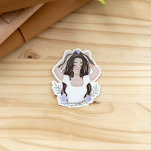 Load image into Gallery viewer, Just A Small Town Girl Girlie Matte Vinyl Sticker Die Cut DCS0029
