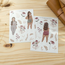 Load image into Gallery viewer, Gym Fit 01 Girlie Deco Sticker Sheet Deco 0004
