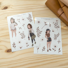 Load image into Gallery viewer, Gym Fit 02 Girlie Deco Sticker Sheet Deco 0005
