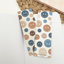 Load image into Gallery viewer, Happy Face Pattern Double Sided Bookmark BM0003
